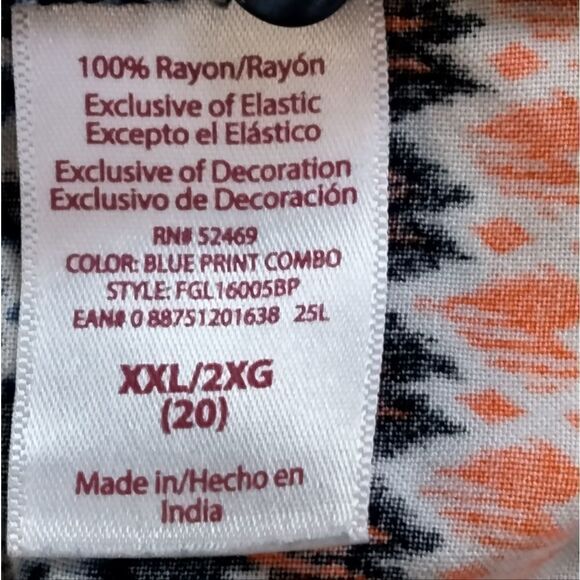 "Faded Glory" woman's blouse - Picture 8 of 9